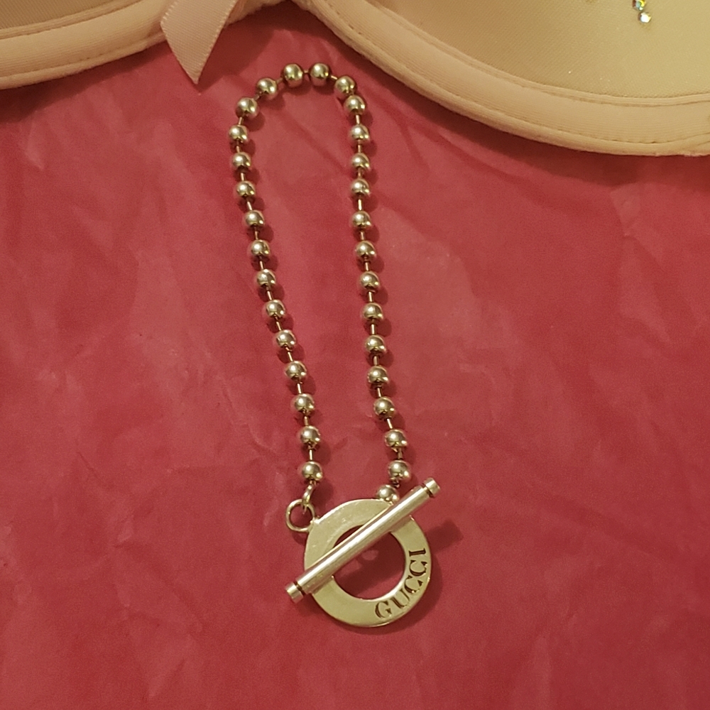Gucci 925 silver bracelet beautiful piece